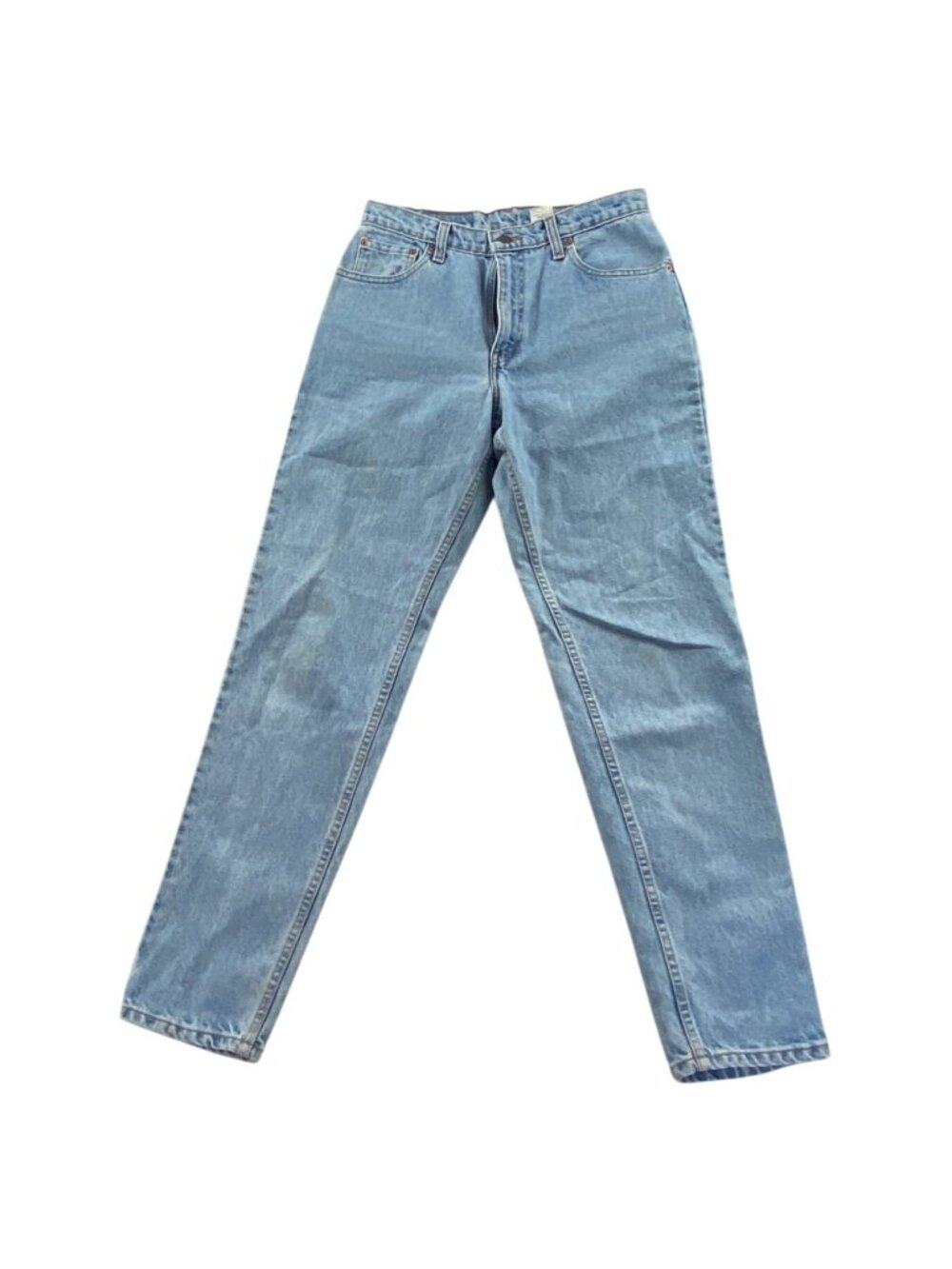 Levis Womens 550 Jeans Size 11 Vintage Feb 1991 Relaxed Fit Tapered Leg Mid Rise